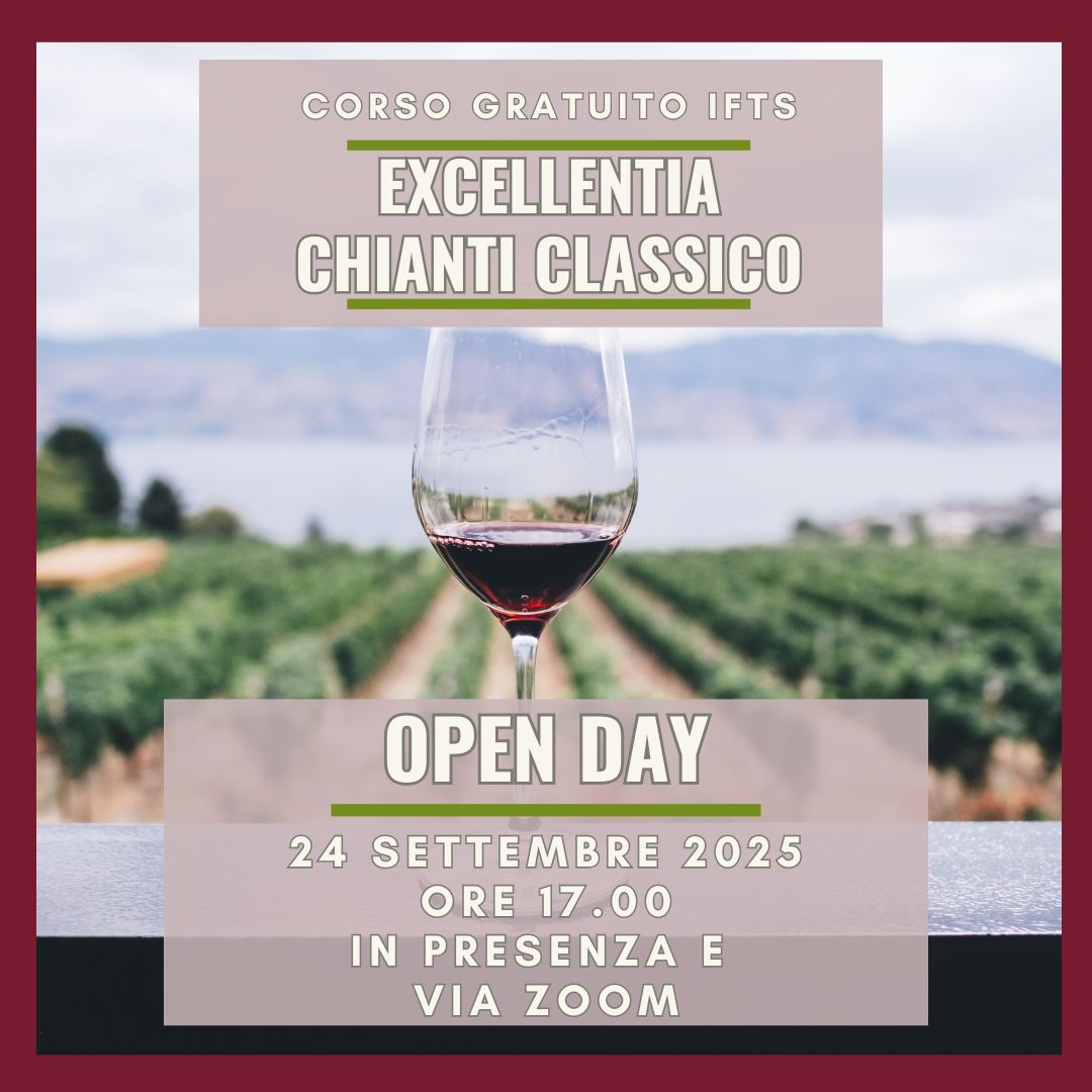 Open Day Corso IFTS Excellentia Chianti Classico